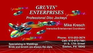 Gruvin Enterprises Professional Disc Jockeys